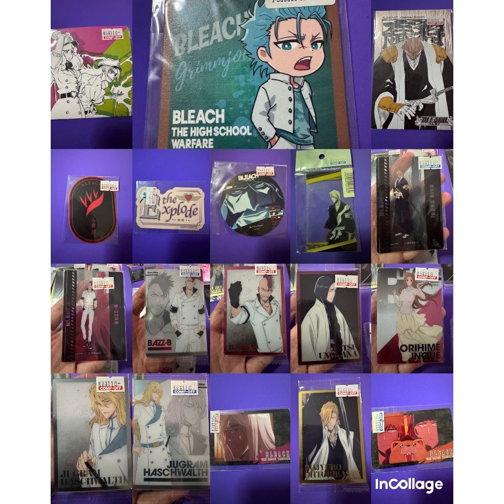 Tranh ảnh, Thẻ bài, Clear Card các nhân vật Bleach - Ichigo sứ giả thần chết 01 chính hãng