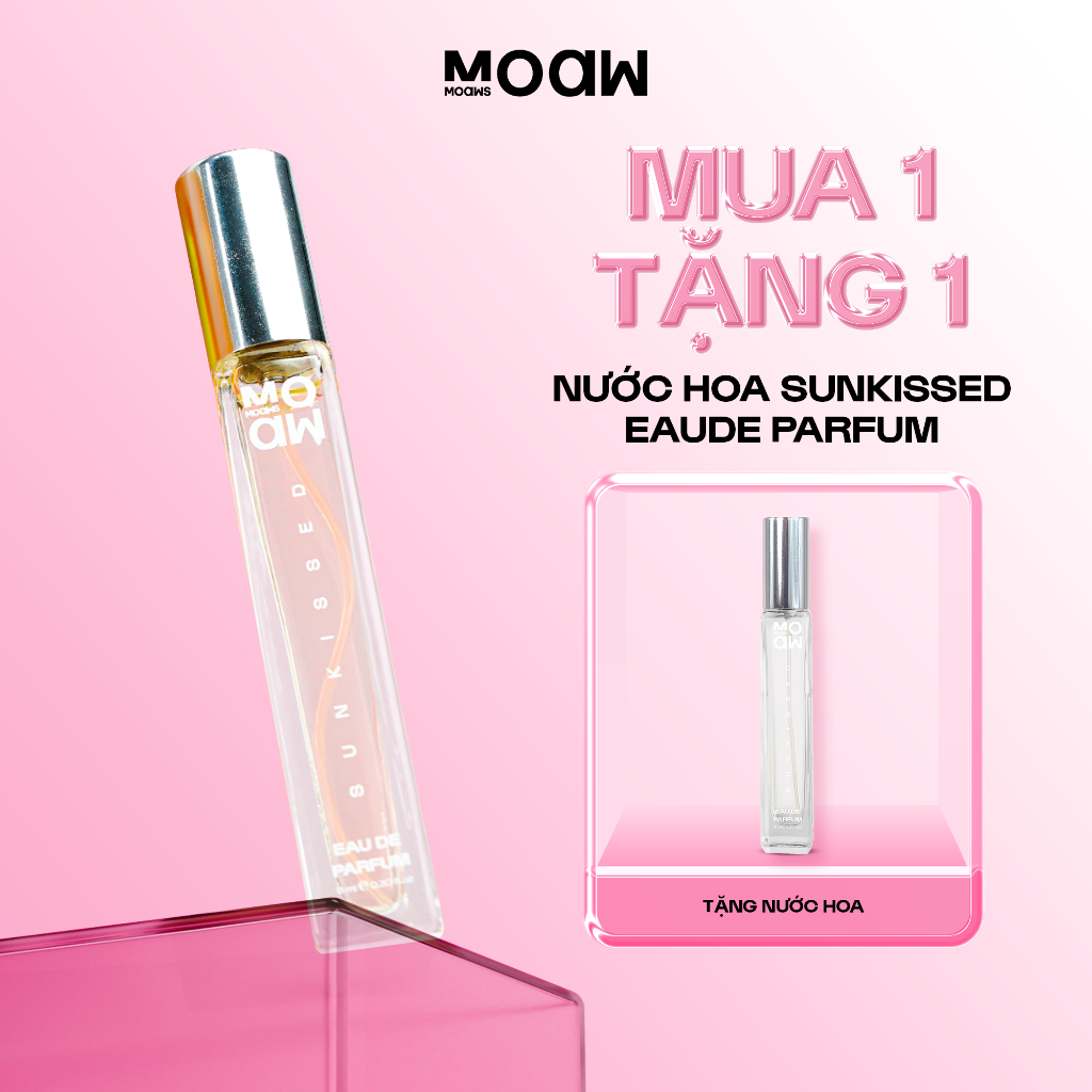 [MUA 1 TẶNG 1] Nước Hoa MOAW MOAWS Sunkissed 10ml - Dầu Thơm Quyến Rũ, Lưu Hương 6h