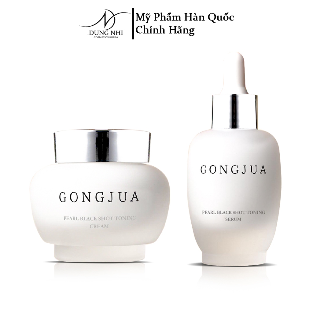 Combo mờ Nám, dưỡng Trắng, căng Bóng da Gongjua, Hàn Quốc ( Kem & Serum )