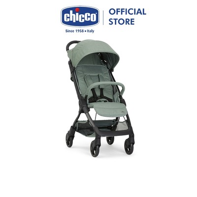 Xe đẩy du lịch Chicco Aero We - Màu ghi yến mạch/ Màu xanh matcha