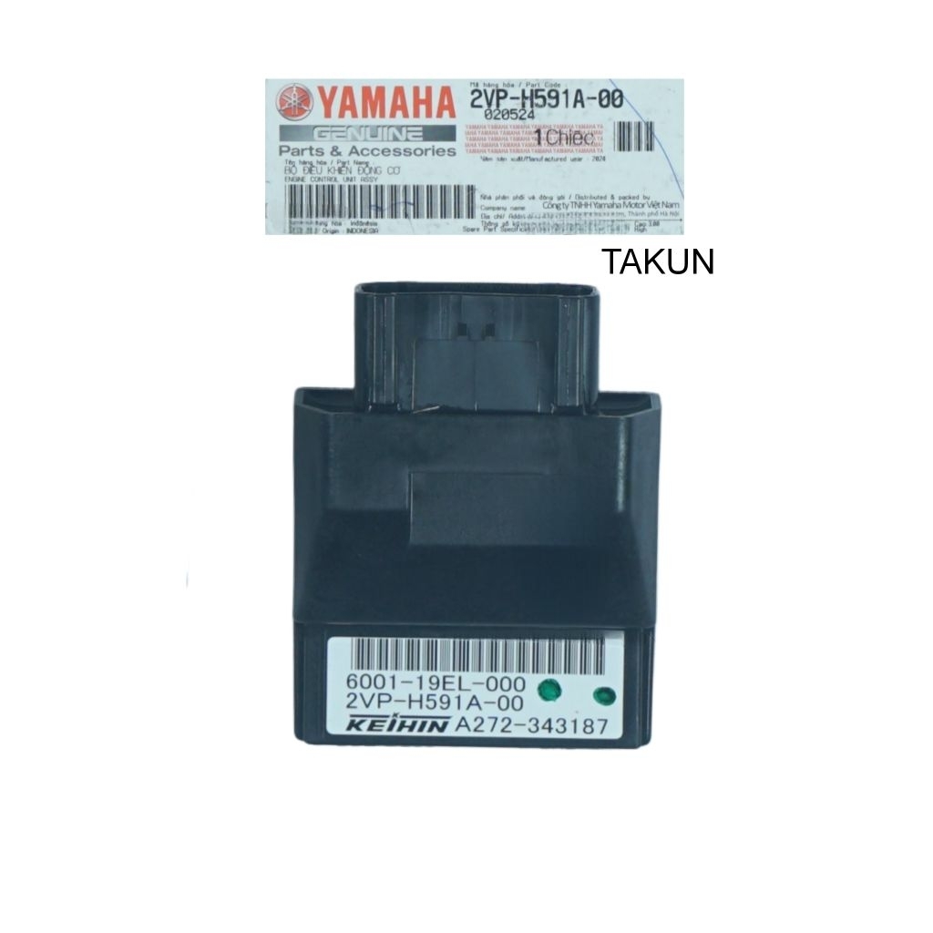 Ic điều khiển động cơ xe JUPITER Fi 2014... zin Yamaha 2VP-H591A-00