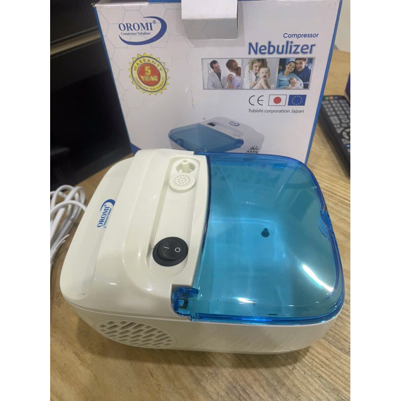 Máy xông khí dung mũi họng Oromi, bảo hành 5 năm