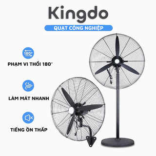  Quạt công nghiệp 500 650 750 mm - Quạt treo tường Quạt đứng | Công suất lớn 320W | Bảo hành 1 năm | An toàn đáng tin cậy 