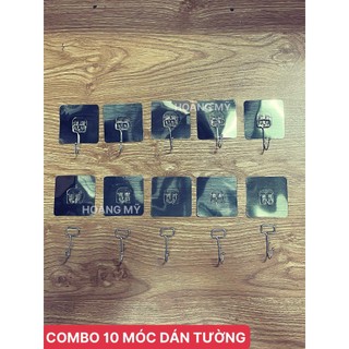 Móc dán tường siêu dính combo 10 cái