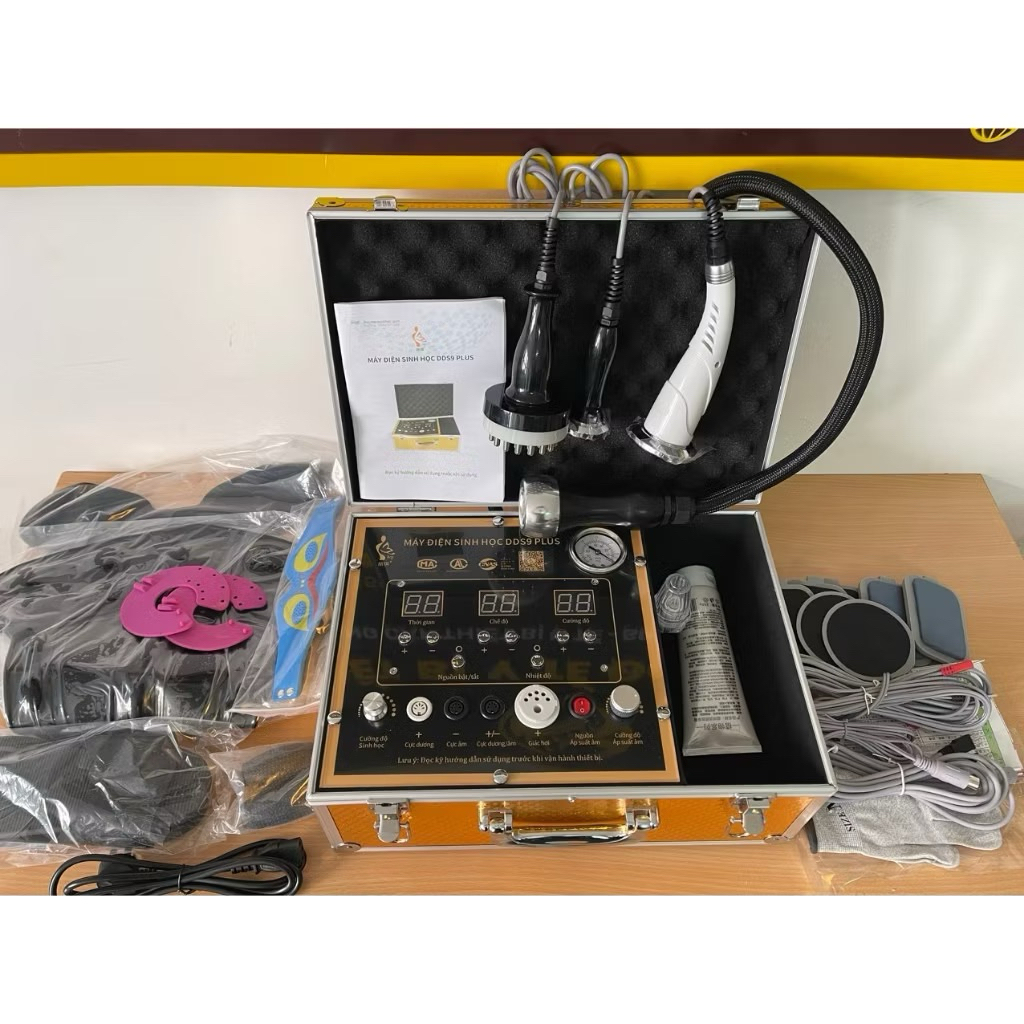 (giá sỉ )Máy điện sinh học DDS 9 thế hệ mới, máy xung điện trị liệu DDS 9 thế hệ mới