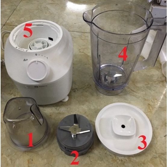 Phụ kiện Máy xay sinh tố PKMX HR2041 bán rời lẻ - hàng thay thế- PHỤ TÙNG HÀNG THAY THẾ