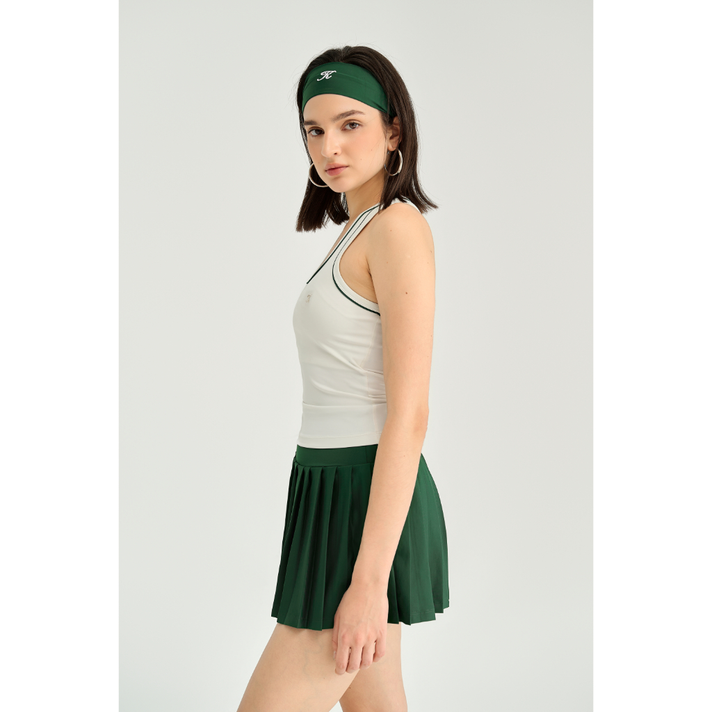 THEKIM Áo ba lỗ thể thao cổ tròn ( mút ngực tháo rời ) , áo tanktop phối viền lé màu in logo ngực T377 | BigBuy360 - bigbuy360.vn