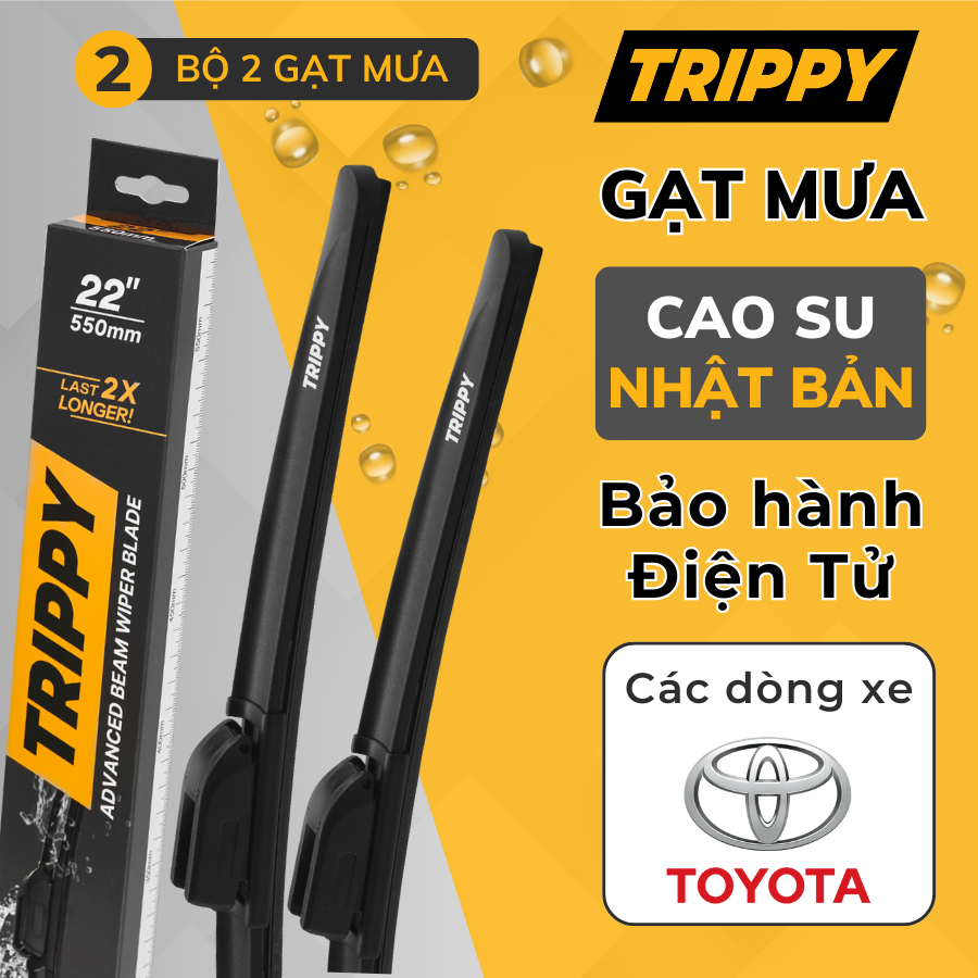 Bộ gạt mưa các dòng xe TOYOTA TRIPPY