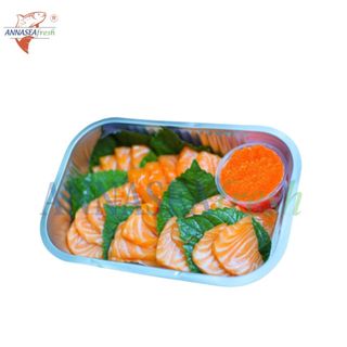 Combo 02- Cá hồi 200gr & Trứng cá chuồn 60gr– [Hỏa Tốc HCM]