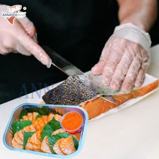 Combo 02- Cá hồi 200gr & Trứng cá chuồn 60gr– [Hỏa Tốc HCM]