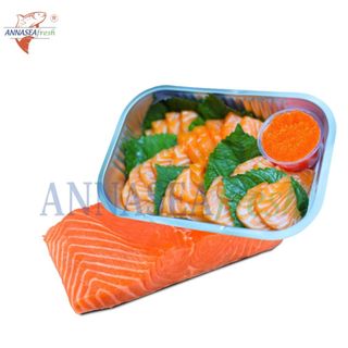 Combo 02- Cá hồi 200gr & Trứng cá chuồn 60gr– [Hỏa Tốc HCM]