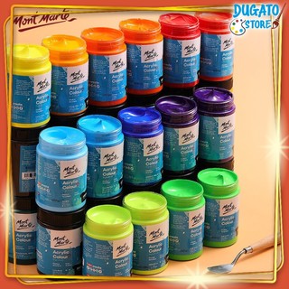  Màu Acrylic 3D Mont Marte 300Ml Cao Cấp Của Úc Vẽ Giầy Vải Tranh Tường Trên mọi Chất Liệu 