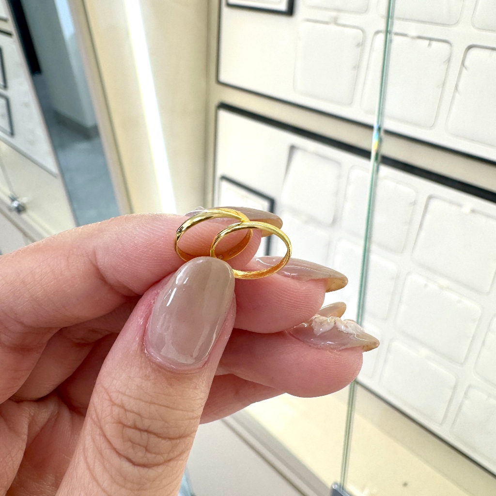 Nhẫn Tiết Kiệm Vàng 24k 0.1 Chỉ Huy Thanh Jewelry (KÈM TÚI GẤM) | BigBuy360 - bigbuy360.vn