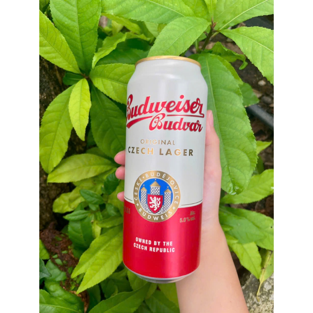 Bia Budweiser Budvar Original - nhập khẩu Tiệp - 1 lon 500ml