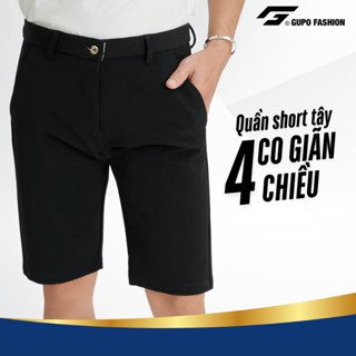  Quần Short Tây Nam Sọt Cotton Co Giãn 4 Chiều Trẻ Trung Lịch Lãm Local Brand GUPO - WS4C610 
