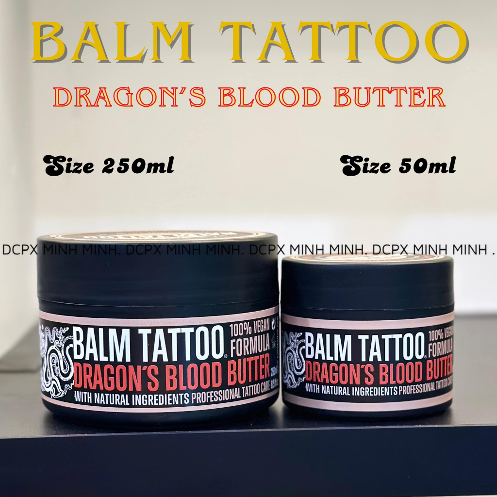 Dưỡng Balm Tattoo Dragon's Blood Butter Sau Xăm