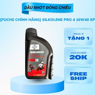   FUCHS CHÍNH HÃNG  Silkolene Pro 4 10W40 XP – Dầu nhớt Full Synthetic cao cấp 
