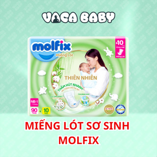  Miếng lót Molfix Thổ Nhĩ Kì thiên nhiên bông Organic Newborn 1 sơ sinh  NB1 90+10  NB1 64+10  NB2 60+6   