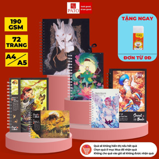  Sổ Vẽ Đa Chất Liêu Ong Mặt Bự 190gsm Không Kị Tẩy Sổ Phác Thảo A4 A5 Sketchbook 72 Trang Đầy Đủ Thiết Kế Tặng Tờ Vẽ Tóc 