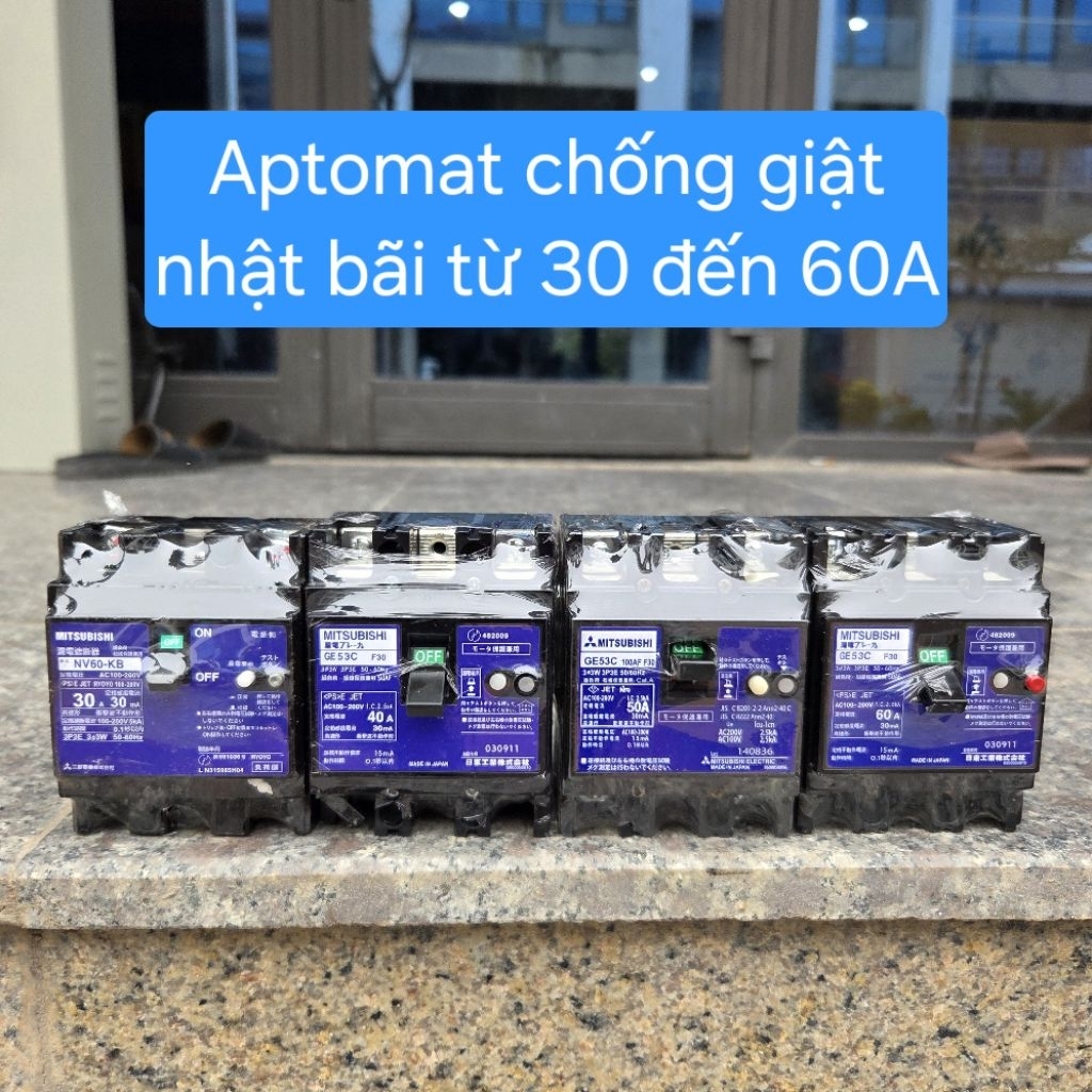 Aptomat chống giật nhật bãi