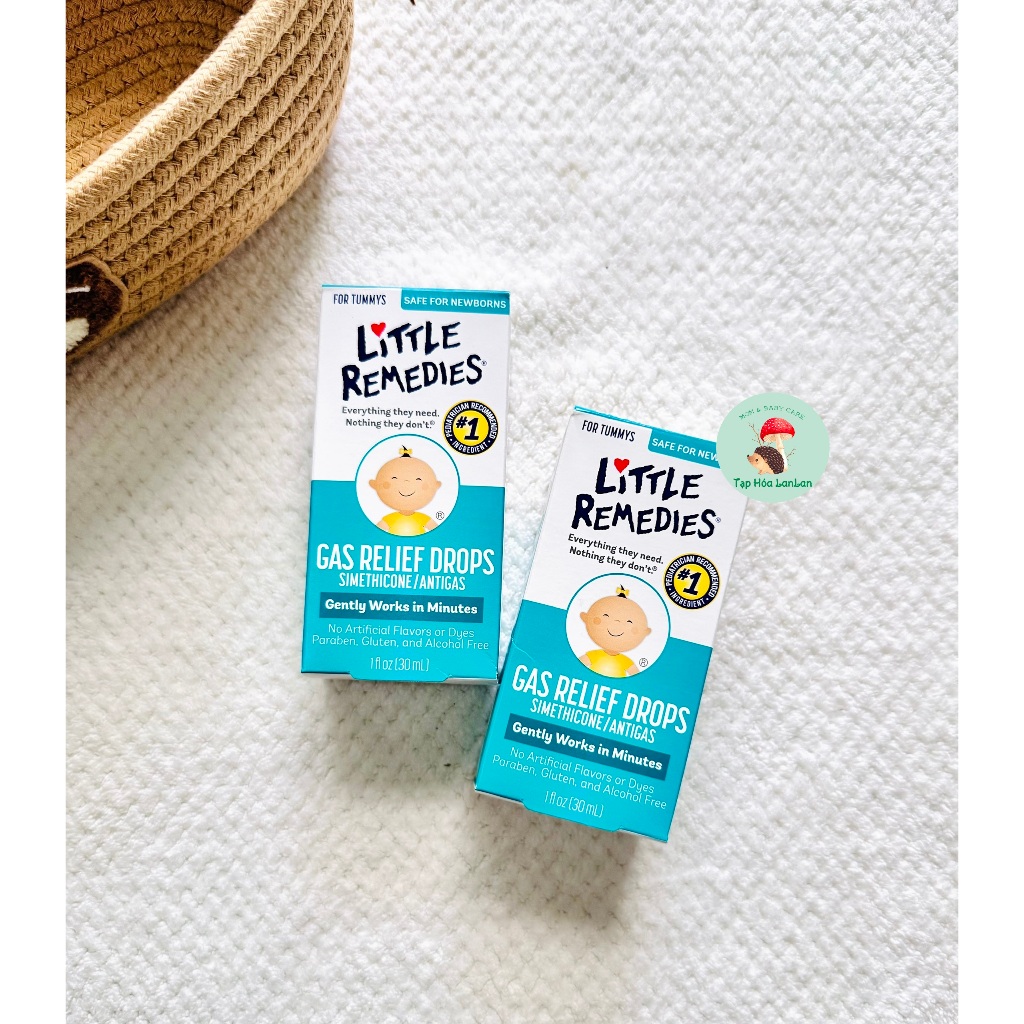 [ THLL ] TIÊU GA LITTLE REMIEDIES GAS RELIEF DDROPS 30ML