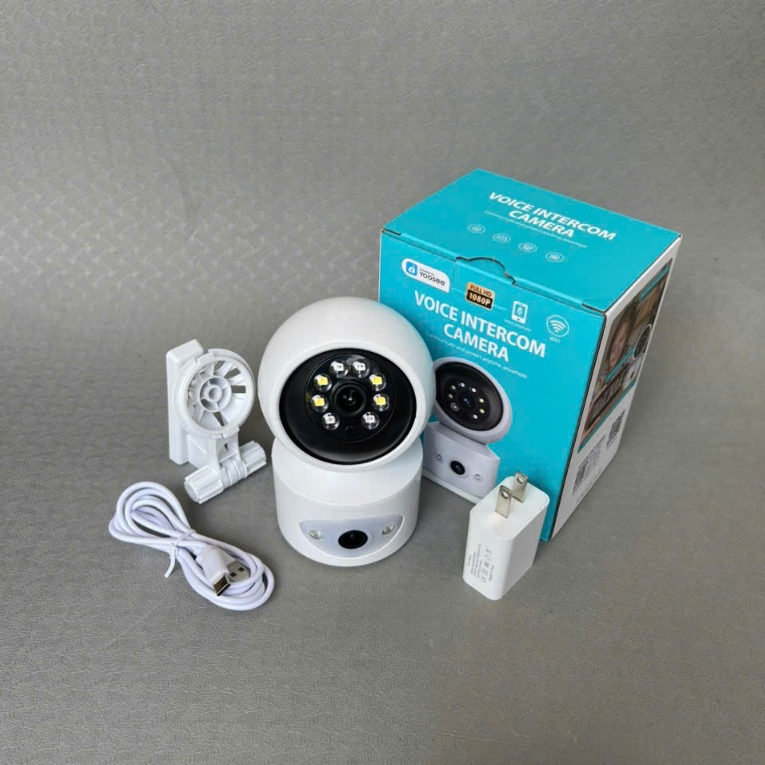 Camera Yoosee 2 Mắt 1 Mắt Trong Nhà Ngoài Trời Quan Sát Ngày Đêm Xoay 360 Độ Đàm Thoại 2 Chiều Theo Dõi Chuyển Động | BigBuy360 - bigbuy360.vn