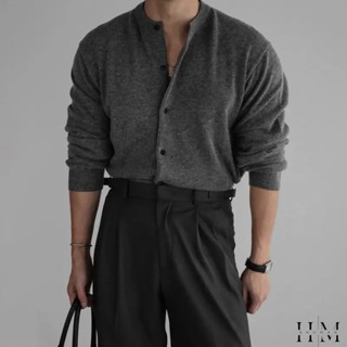  Áo Cardigan Nam Dài Tay Chất Vải Len Tăm Cao Cấp Thu Đông - Dễ Phối Đồ Nhà SIXHUMAN - HMK02 