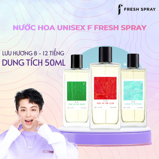   50ml  Nước Hoa F Fresh Spray Công Nghệ Mới Lưu Hương Trên Quần Áo - Mùi 50ml Unisex Chính hãng 