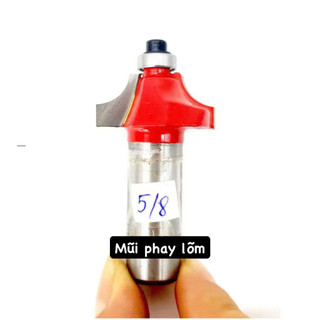 MŨI PHAY LÕM R10-12MM