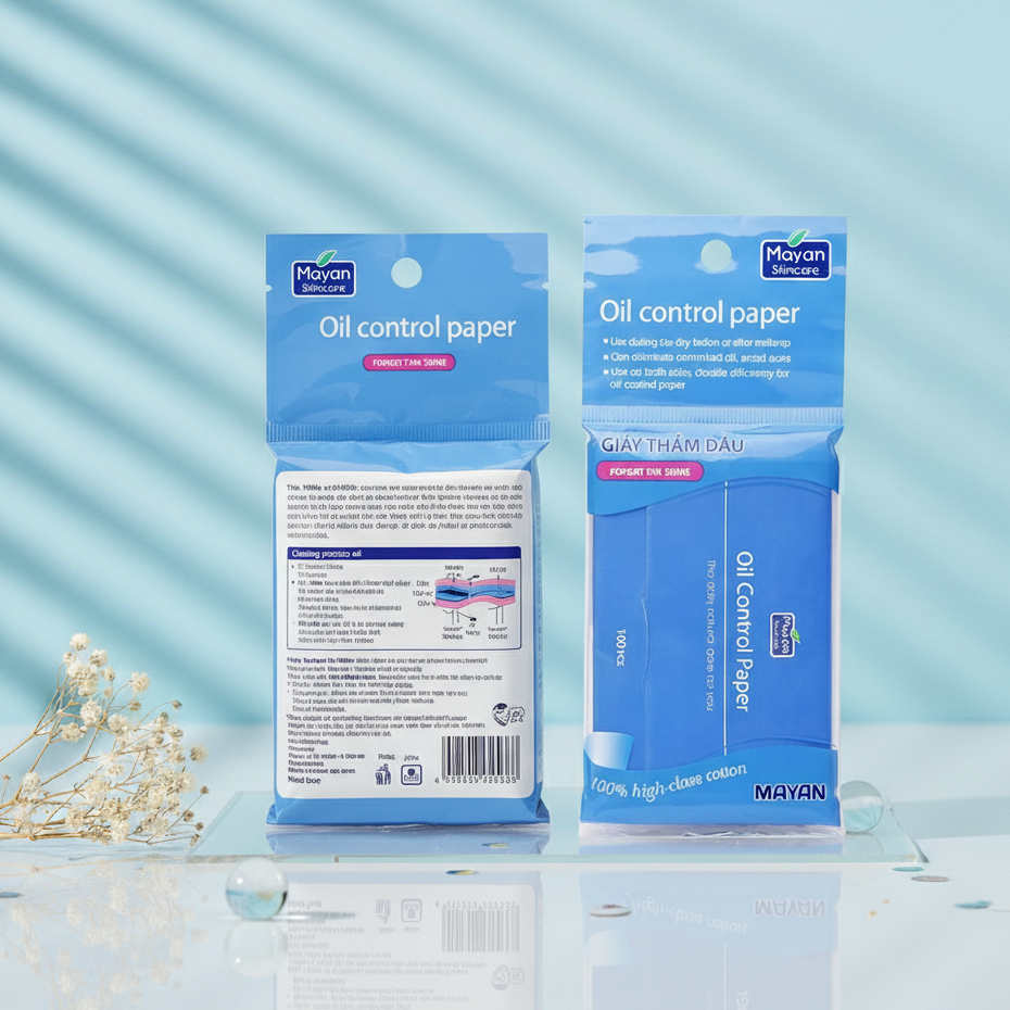 Giấy thấm dầu Mayan Oil Control Paper 100pcs