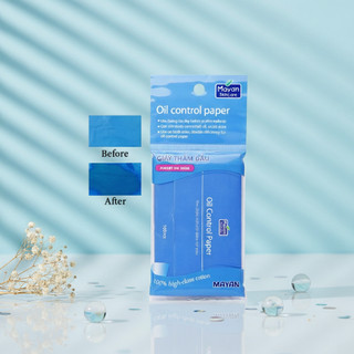 Giấy thấm dầu Mayan Oil Control Paper 100pcs