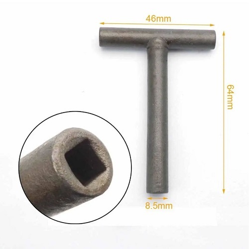 Cờ Lê Chữ T Chỉnh Cò Xe Máy Cờ Lê Ổ Cắm Vít Vuông 3 Cỡ 3mm/ 3,5mm/ 4mm Chỉnh Van Động Cơ Cho Xe Máy 