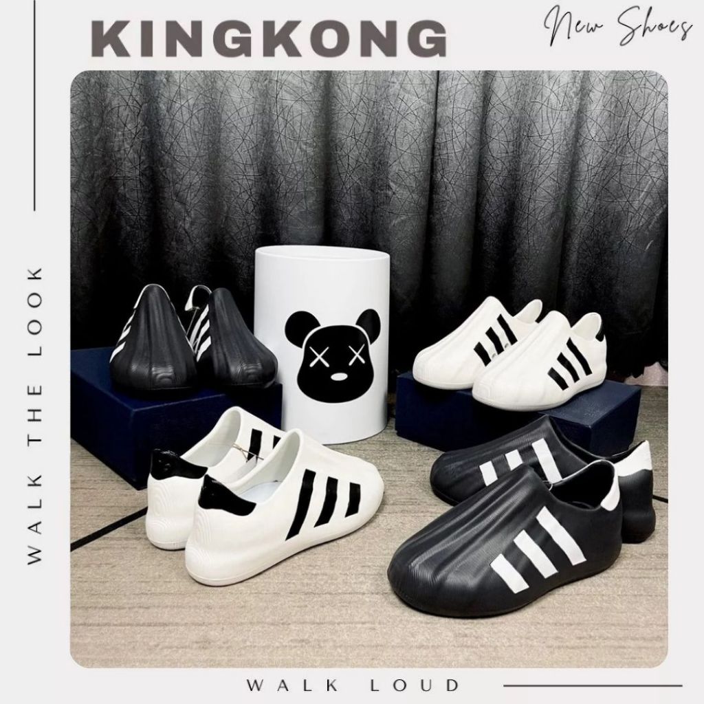 Giày Adifom Nam Nữ, Giày Thể Thao Adifom Nam Nữ Đen Trắng S.Cấp Full Phụ Kiện S1