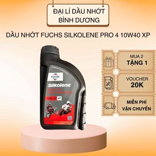  Dầu nhớt Fuchs Silkolene Pro 4 10W40 XP 