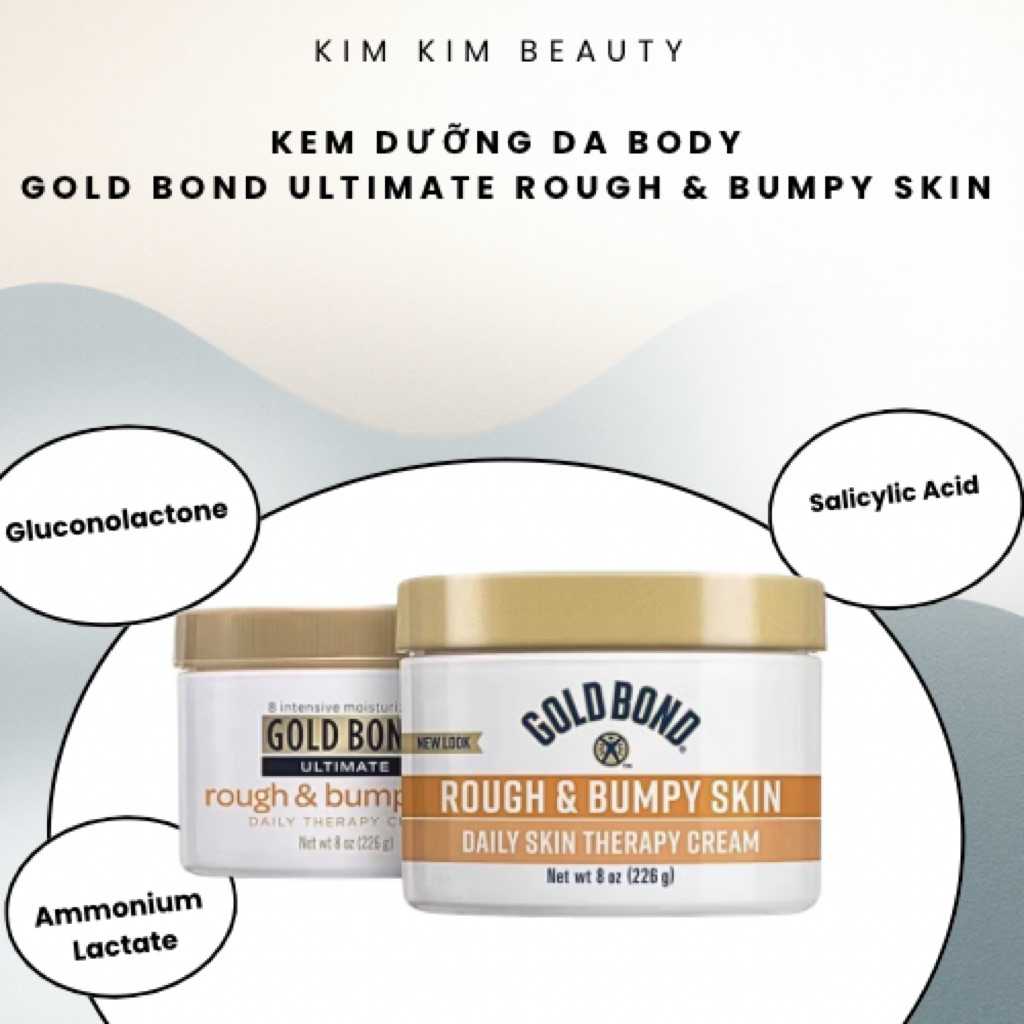 Gold Bond Ultimate Rough & Bumpy Skin Daily Therapy Cream.