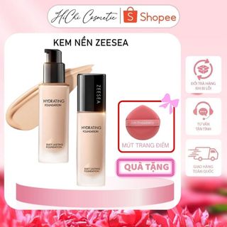  Kem Nền Zeesea Dạng Lỏng 30ml – Che Khuyết Điểm Kiềm Dầu Lâu Trôi Lớp Nền Mịn Tự Nhiên 
