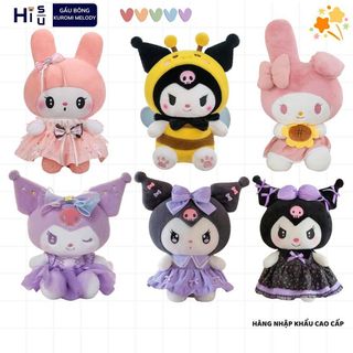    Mẫu 2025   Gấu Bông Kuromi Melody Váy Công Chúa Sang Trọng Nhiều Mẫu Làm Quà Tặng Sinh Nhật Cho Bé Gái,Bạn Gái 