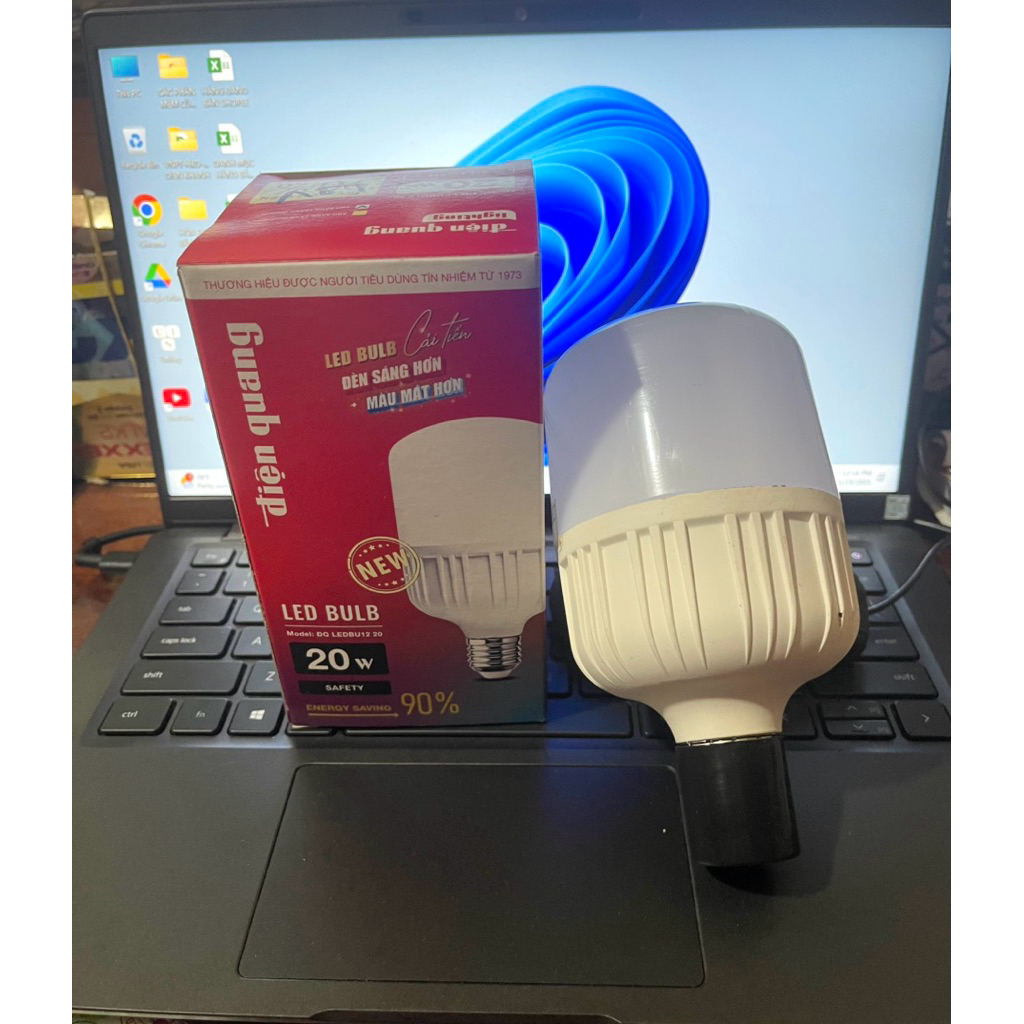[ĐIỆN QUANG] Bóng đèn LED BULB trụ 20W/30W/40W/50W