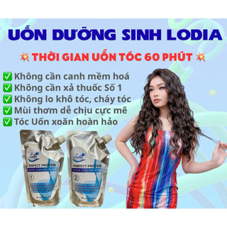 [Sỉ 5 Cặp] Uốn dưỡng sinh Lodia, Uốn không canh mềm hoá, Uốn phục hồi, Uốn 60 phút
