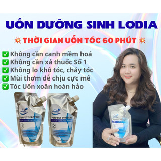 [Sỉ 5 Cặp] Uốn dưỡng sinh Lodia, Uốn không canh mềm hoá, Uốn phục hồi, Uốn 60 phút