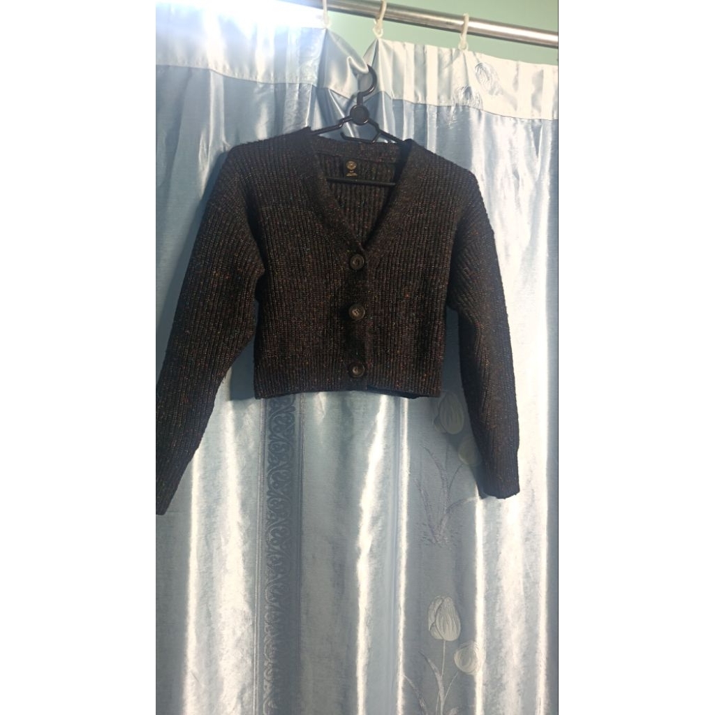 Áo khoác cardigan croptop