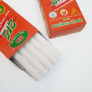 (Set 3h) -Phấn Trắng  Mic Không Bụi Hộp/10v