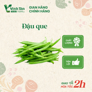 Đậu que sạch khay 300g - Rau tươi sạch chuẩn Vietgap [Giao hỏa tốc TPHCM]