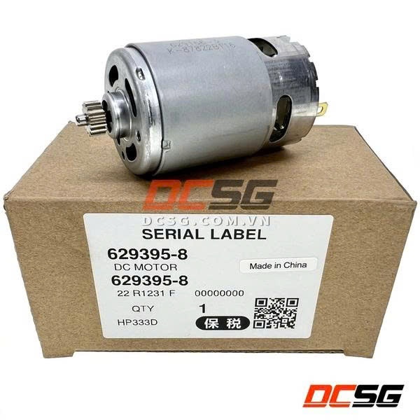 CỤM MOTOR MÁY KHOAN HP333D; DF333D CHÍNH HÃNG MAKITA 629395-8 (Không hộp)