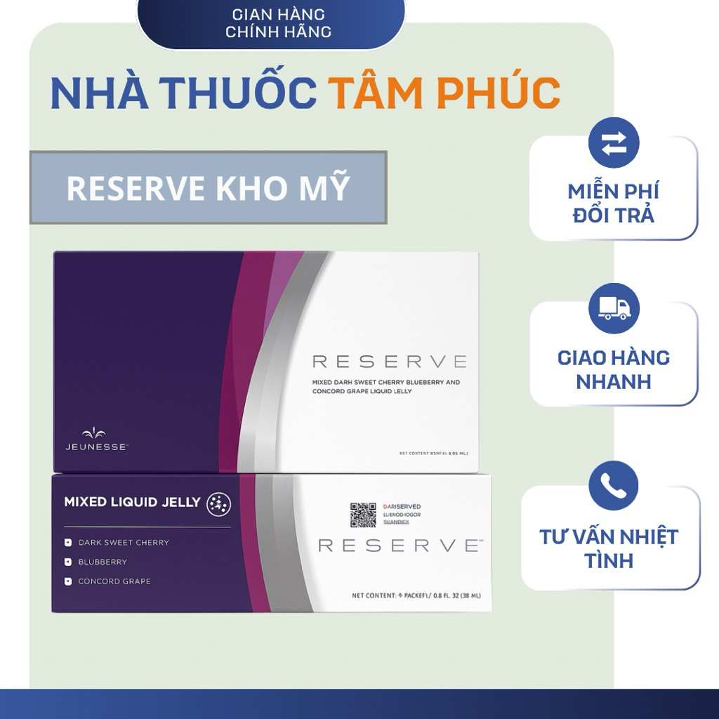 Kho Mỹ - Reserve Jeuness USE Nước Trái Cây Bổ Sung Dinh Dưỡng