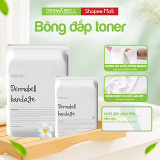  Bông Đắp Toner Kéo Giãn DERMABELL Bandage Hàn Quốc - Bông Lotion Đắp Mask Bông Tẩy Trang 