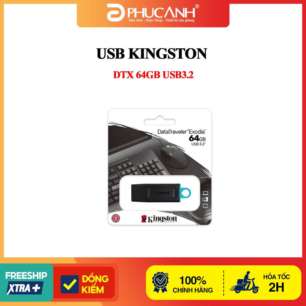 USB Kingston DTX 64Gb USB3.2