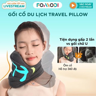  Gối kê cổ du lịch Fomodi giúp nâng đỡ cổ khi ngủ nghiêng ôm sát cổ giúp giảm đau mỏi hiệu quả 