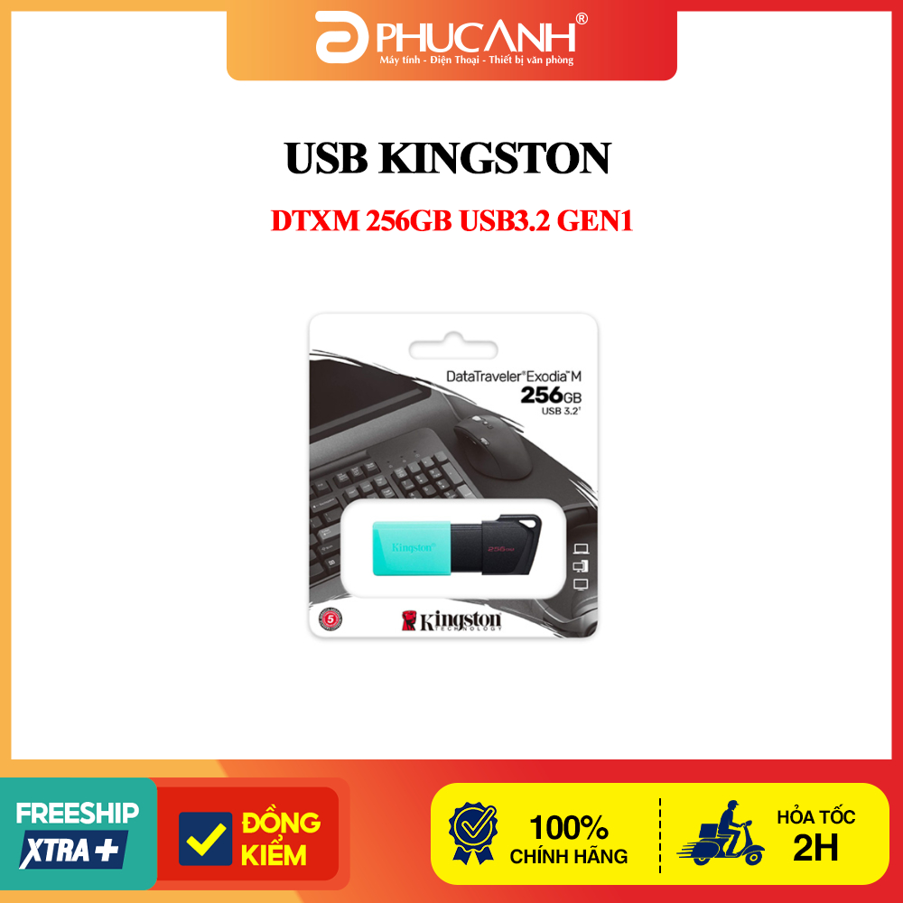 USB Kingston DTXM 256Gb USB3.2 Gen1