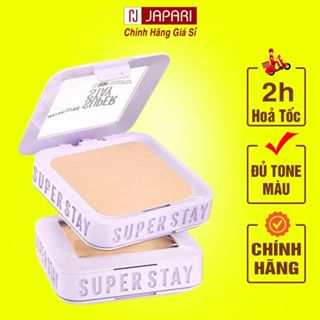  Phấn Phủ Dạng Nén Maybelline Super Stay 30H - Phấn Phủ Maybeline Mịn Lì Kiềm Dầu Lâu Trôi - Japari 
